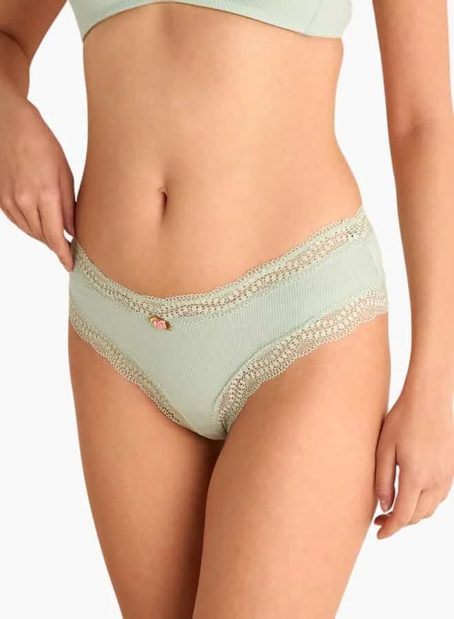 Splash FAV Set of 2 - Lace Detail Briefs