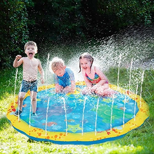 BANZAI 54In-Diameter Sprinkle & Splash Play Mat - Image 3
