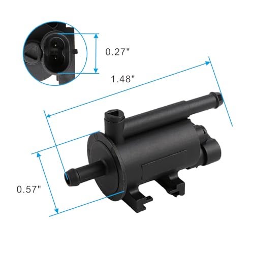 JCCGLOBAL 289103C100Vapor Canister Purge ValveSolenoid for Hyundai20062011 Azera20072008 Entourage20092010 Genesis20102012 Genesis Coupe20072009 Santa FeSonataVeracruzKIAAmantiSedonaSorento - Image 3