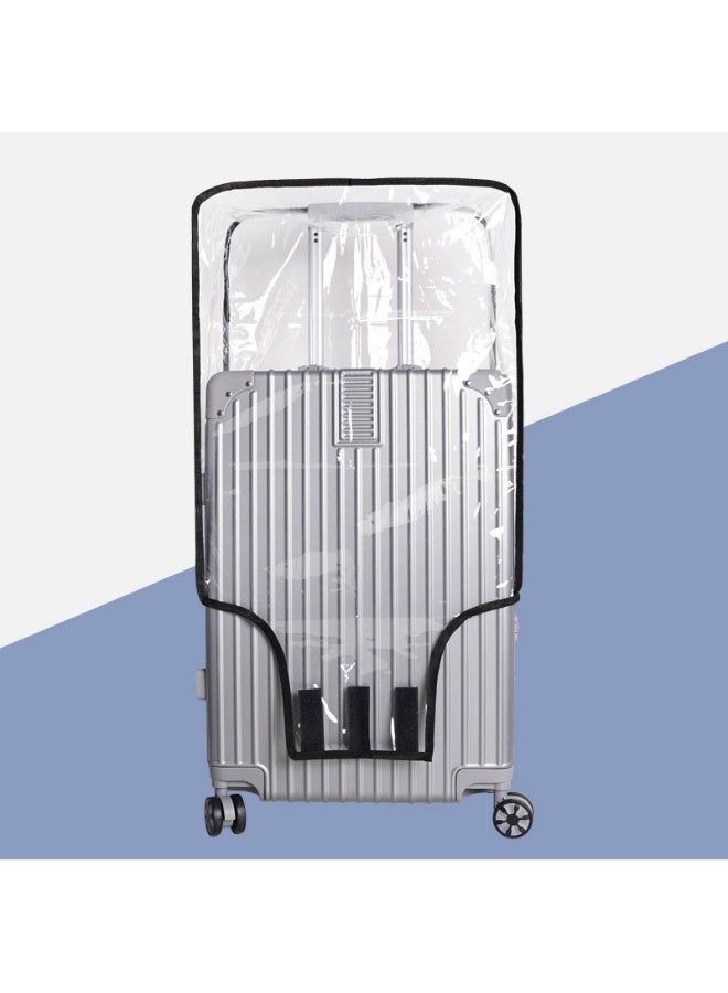 URbazaar Clear Suitcase Cover,Waterproof Suitcase Cover Protectors Clear PVC Luggage Protector Case Covers for Suitcases Travel Luggage - Image 1
