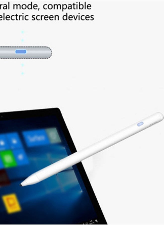 Stylus Pen With Palm Rejection For Apple/Samsung/Huawei White - Image 3