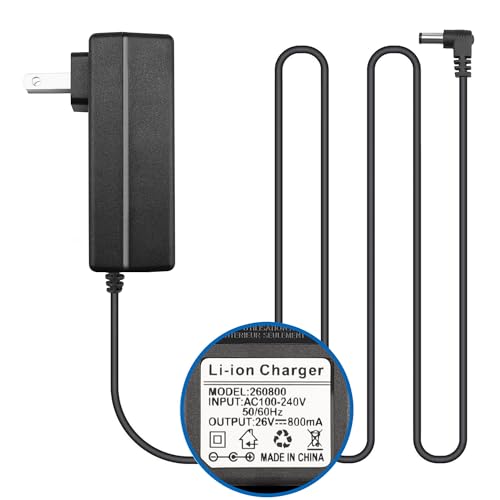 FNKTQL 26V Charger for TINECO Cordless Vacuum A10 Dash A11 S3 Hero Master iFLOOR3 S3 Series,Vacuum Cleaner Power Supply Adapter Cord, AC Adapter Replacement Class 2 Power Supply for YLS0241A-T260080 - Image 4