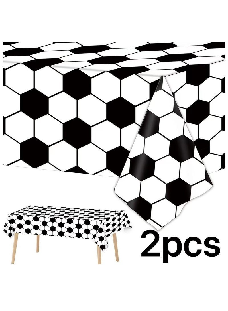 general Fashionable Tablecloth Dustproof Home Dining Table Decorative Tablecloth, 2 Pieces - Image 1