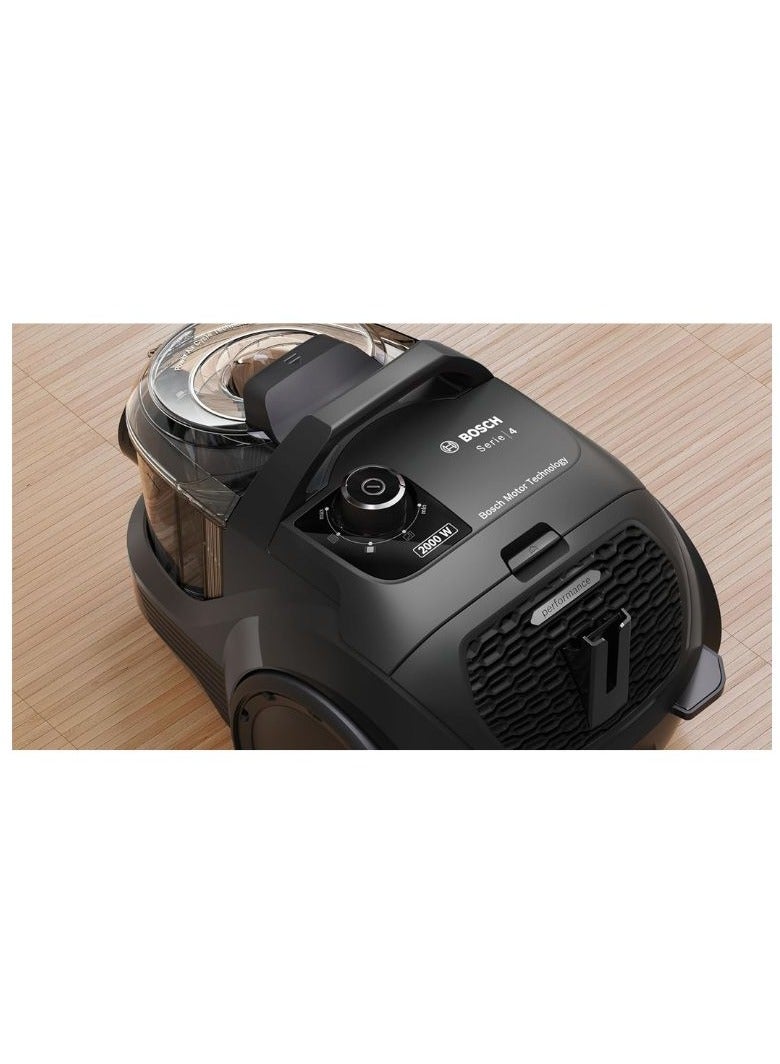 بوش مكنسة كهربائية بدون كيس سلسلة 4 2000 وات - Image 2