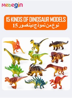MEBEGIN Dinosaur Truck Toys Transport Car Carrier Truck With Dinosaur Toys Car Playset Toys For Kids Boys Girls  - Image 2