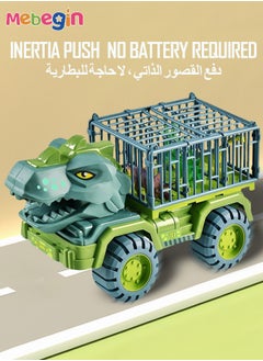 MEBEGIN Dinosaur Truck Toys Transport Car Carrier Truck With Dinosaur Toys Car Playset Toys For Kids Boys Girls  - Image 4