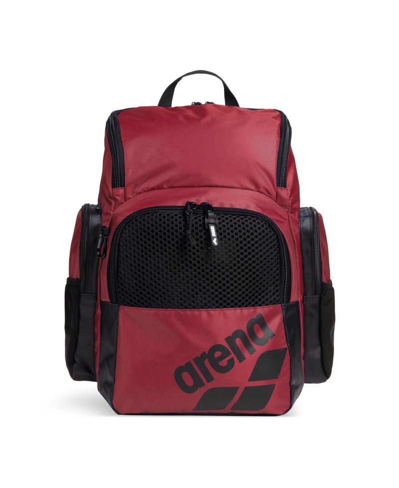 ARENA One Go Backpack Swimming Athlete Sports Gym Rucksack Multisport Daypack Medium Size Training Gear Equipment Swim Bag for Men and Women 35 Liters Crimson Pink Red - Image 2