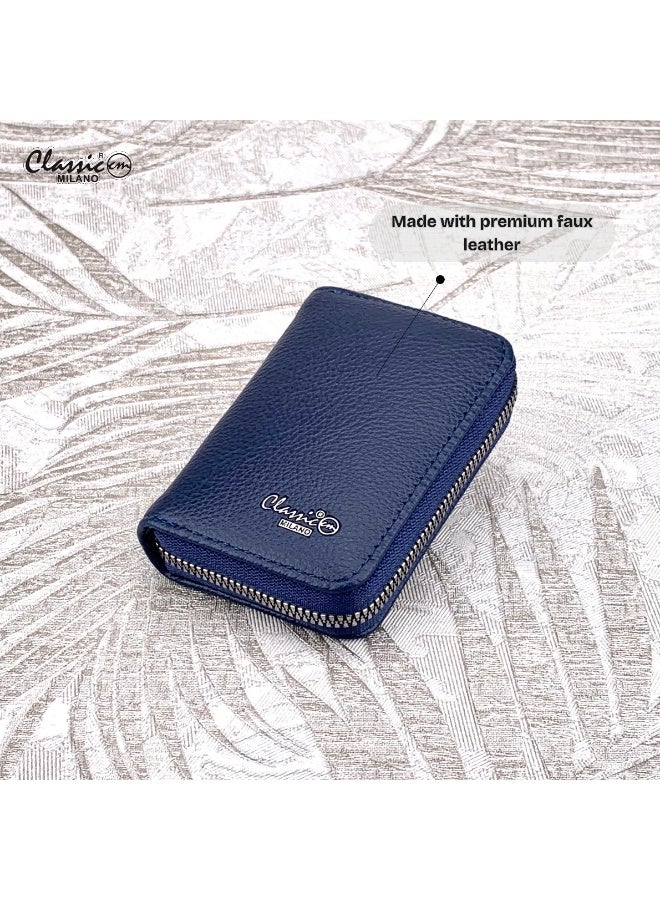 Classic Milano Faux Leather Wallet for Women – Women Wallet & Card Holder Women | Stylish Card Wallet with Cash Compartment | Slim Ladies Wallet, Girls Wallets, Women’s Wallets, Gift for Her - Image 4
