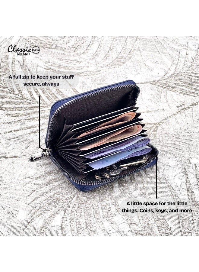 Classic Milano Faux Leather Wallet for Women – Women Wallet & Card Holder Women | Stylish Card Wallet with Cash Compartment | Slim Ladies Wallet, Girls Wallets, Women’s Wallets, Gift for Her - Image 2