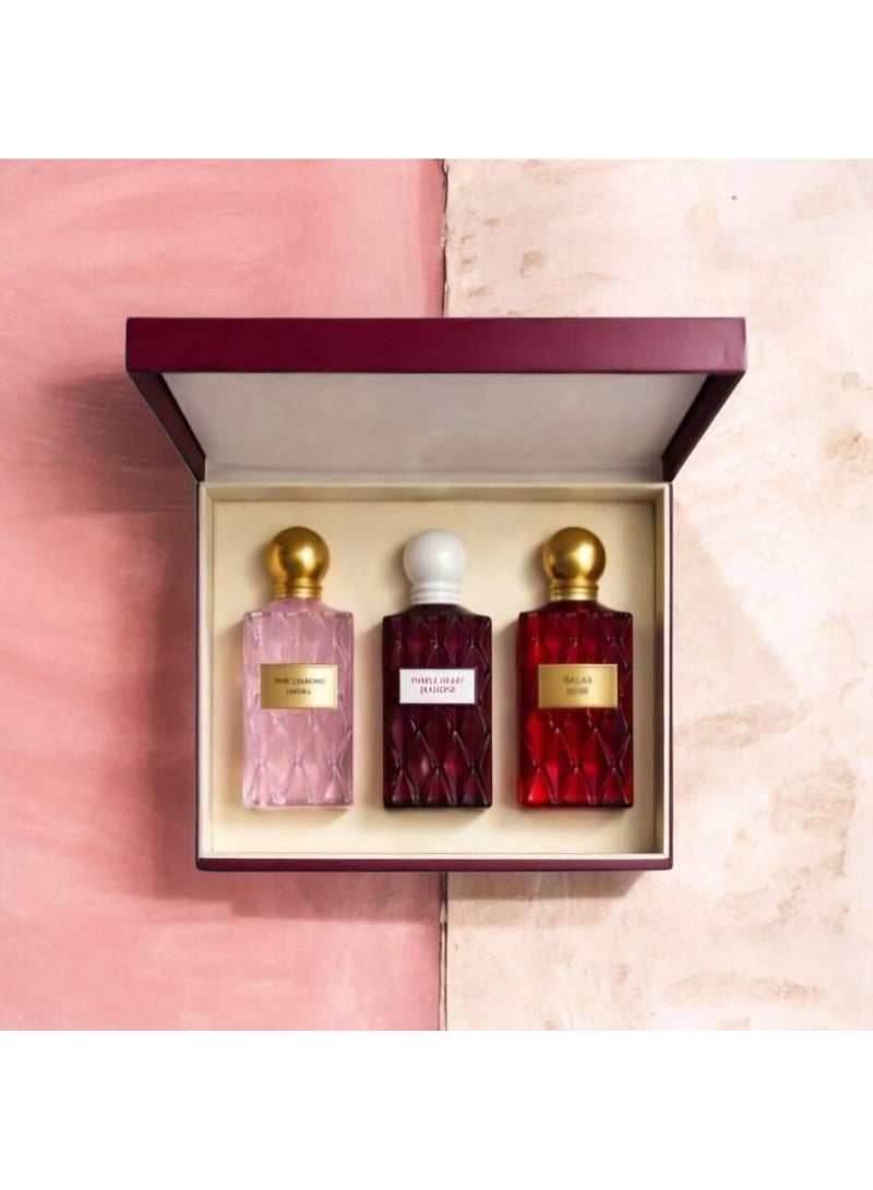 دايموند بوكس دايموند العنابي (75 مل):  · دايموند بينك ساكورا  · بالاس روز  · دايموند بيربل هارت - Image 4