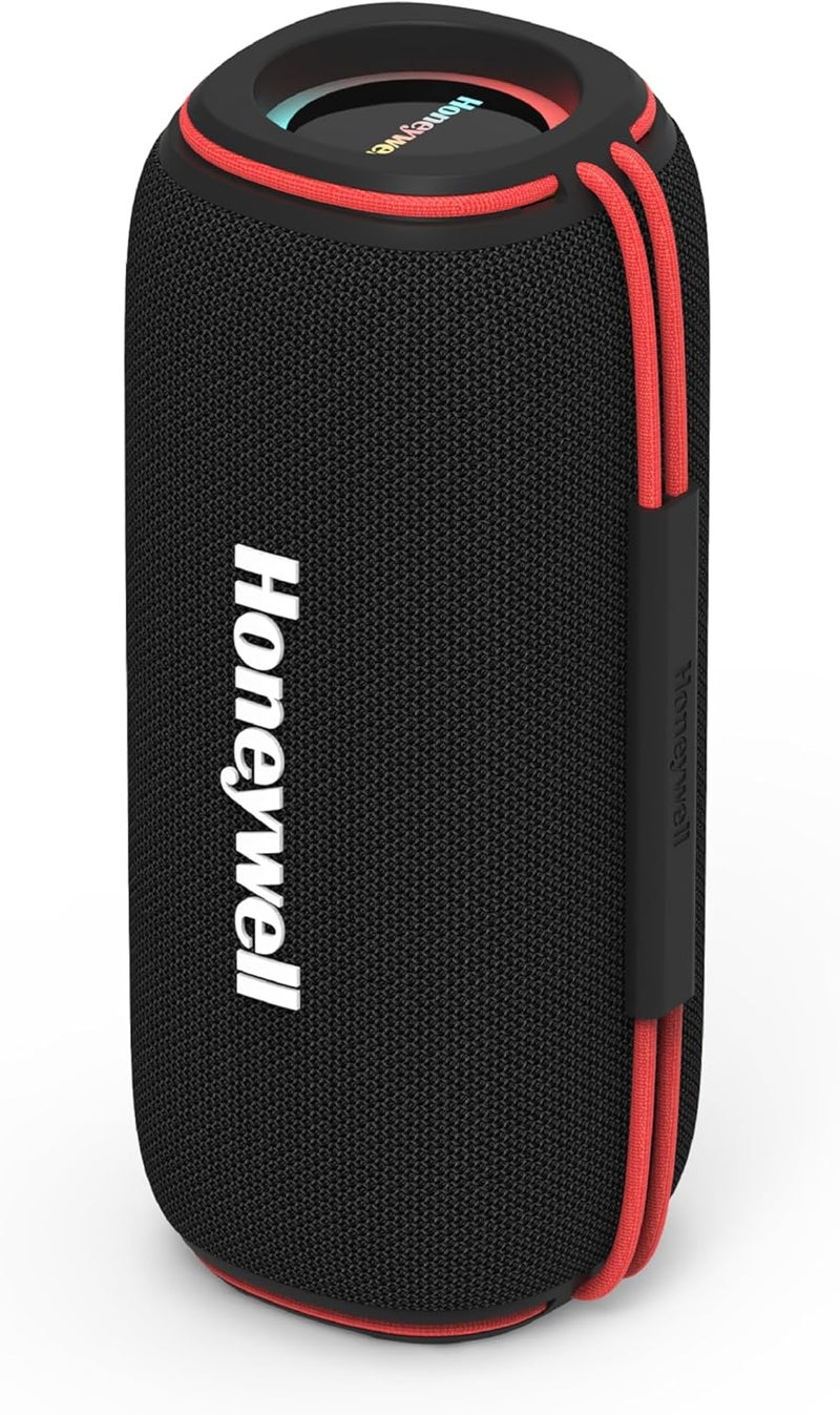 Honeywell Trueno U400 30W 5.3 Bluetooth Speaker, Deep Bass Radiators, 15H Playtime, IPX 6, TWS Feature, RGB Lights, SD Card, AUX, USB Type-C Port, Built-In Mic & 2 * 78mm Drivers - Image 1