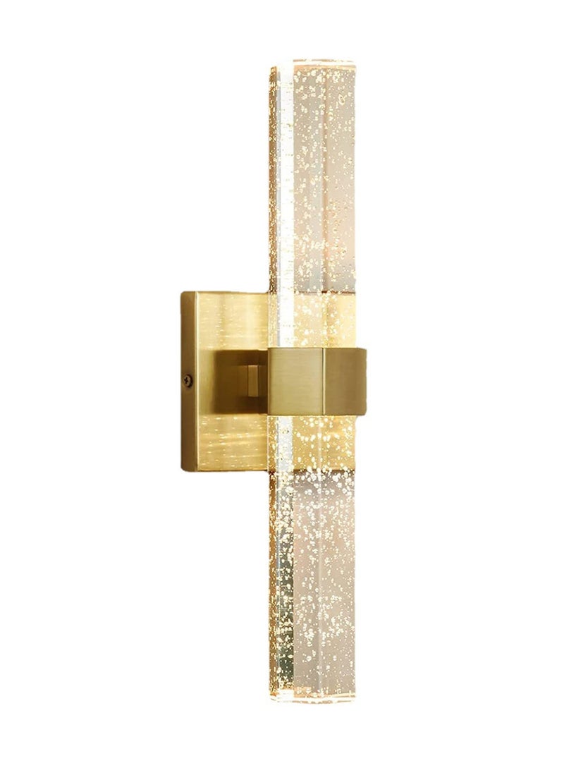 Sharpdo - Modern Home Decor 3 Tone Luminous Crystal Wall Lamp - Image 1