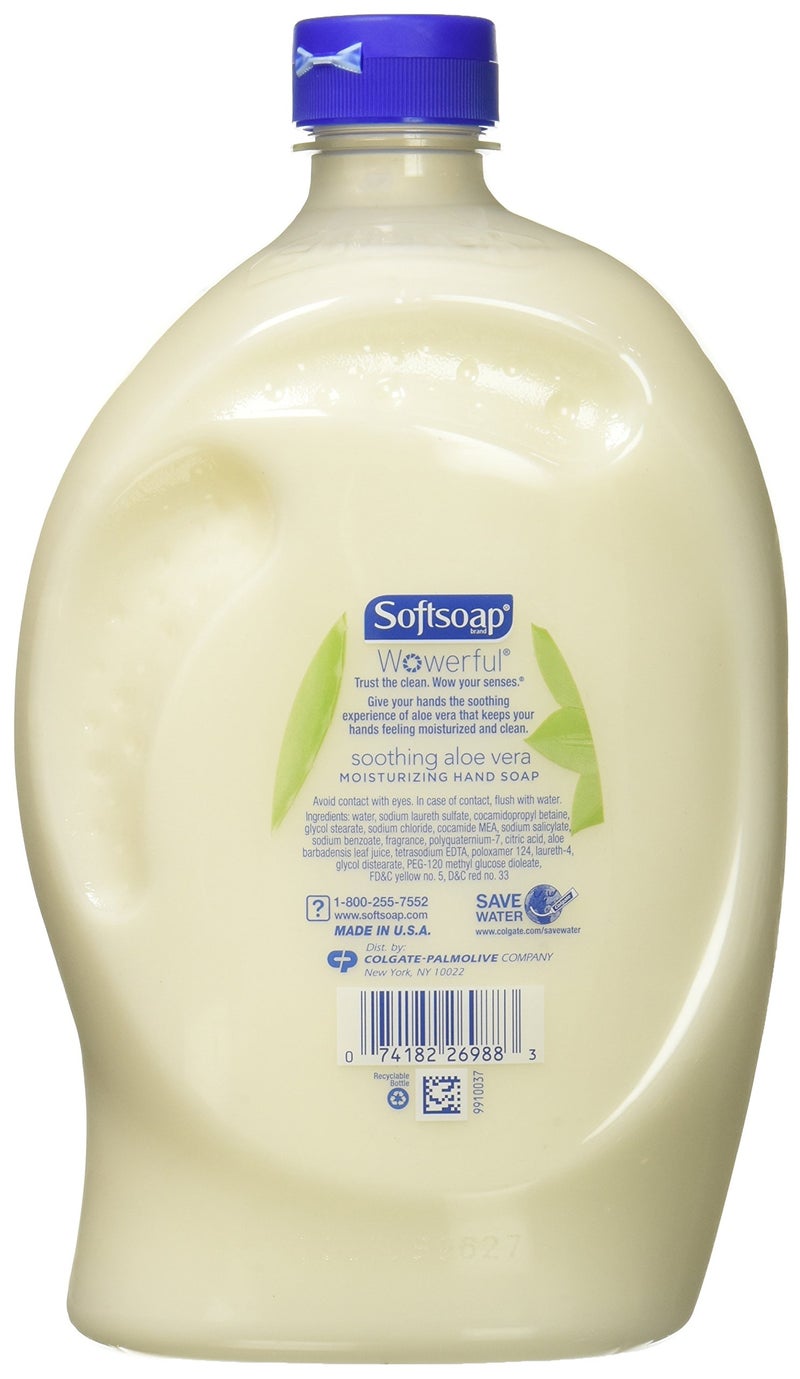 Softsoap Liquid Hand Soap Refill, Soothing Aloe Vera - 56 fluid ounce - Image 2