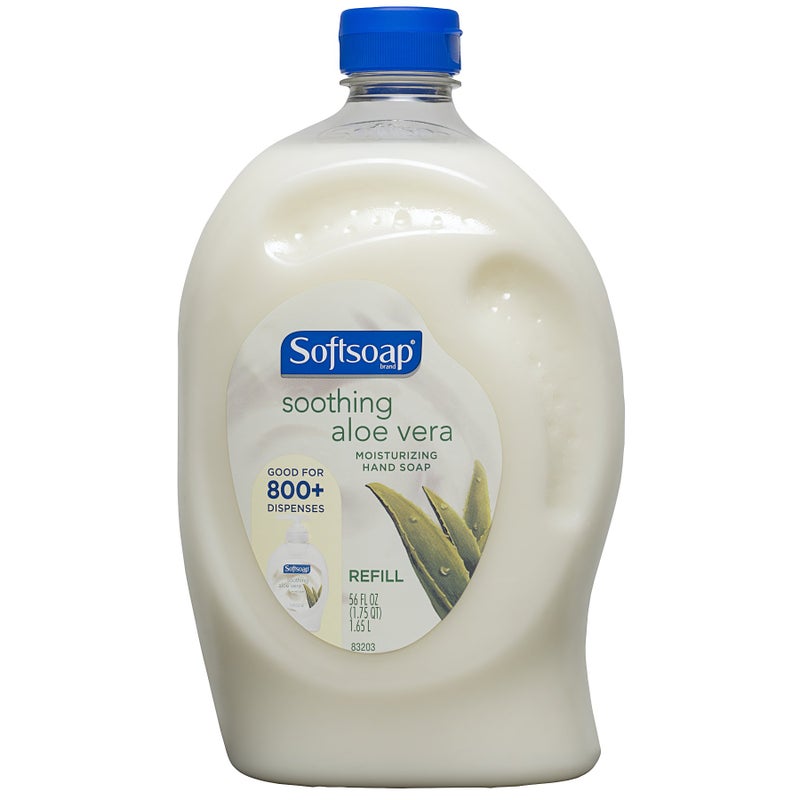 Softsoap Liquid Hand Soap Refill, Soothing Aloe Vera - 56 fluid ounce - Image 1