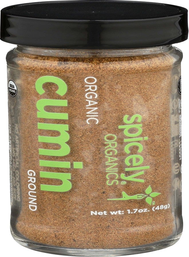 SPICELY Organic Cumin Ground, 1.7 OZ