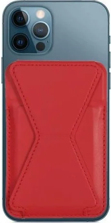 Polhammobile Polham Magsafe Wallet Case Card Holder with Stand for Iphone 12,13,14 Series, Ultra Thin Leather Magsafe