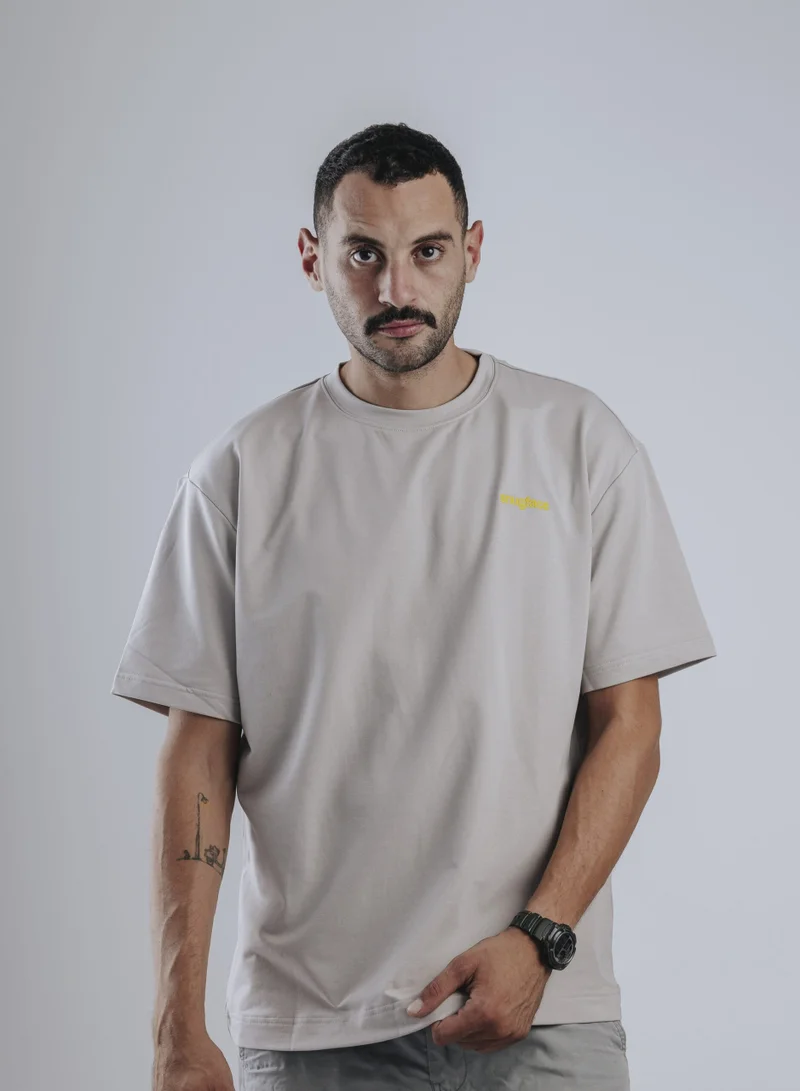 Snugface Snugface The Basic Oversized Tshirts, Grey, SF15-4GRY, Size-M