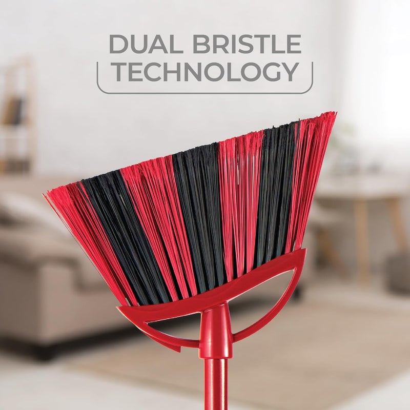 o cedar One Sweep Broom with Step-On Dustpan | Remove 99% with One Sweep | Lightweight Quiet Cleaning Tool | Ideal for Pet Owners - Image 3