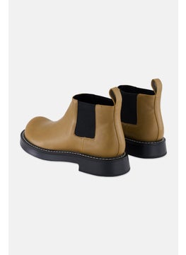 CHARLES & KEITH Women Slip On Ankle Boots, Khaki  - Image 2