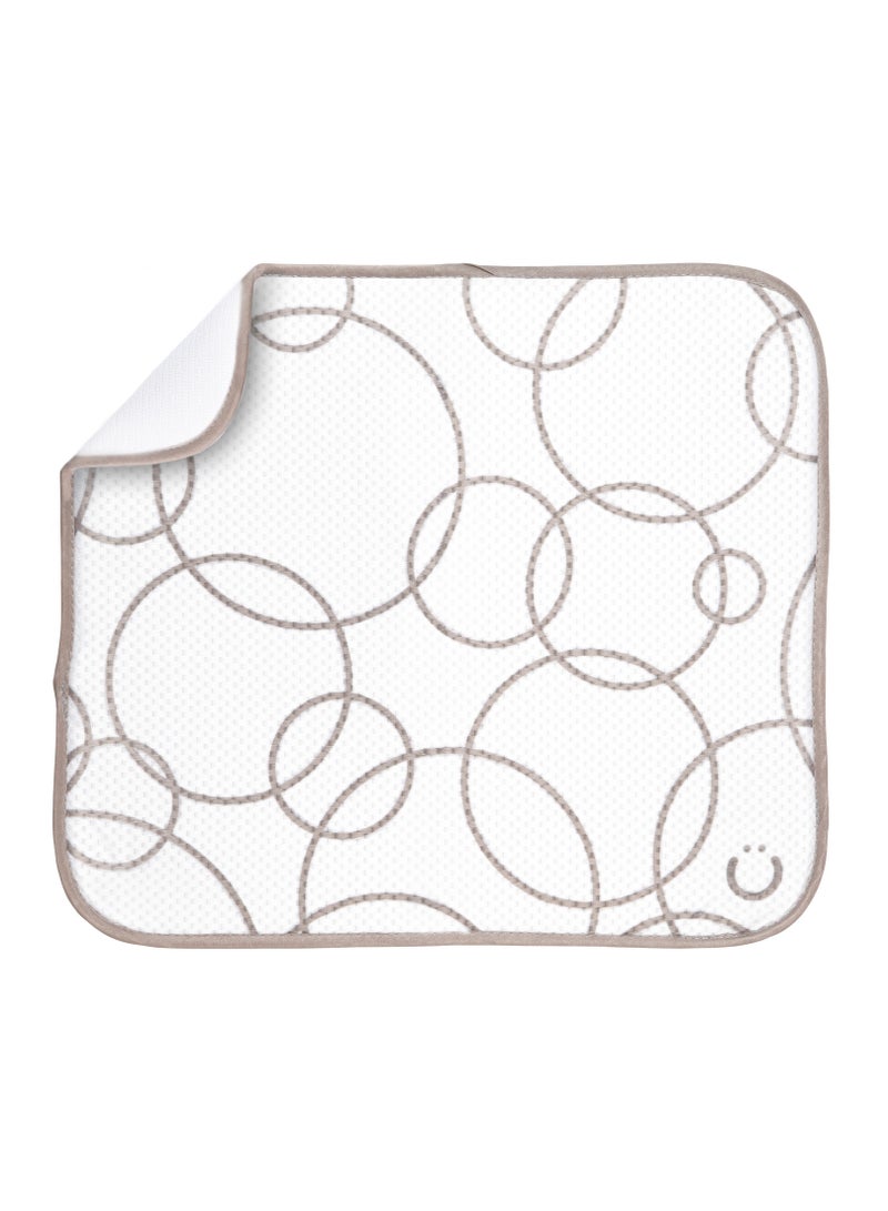 يبي Ubbi - بساط تجفيف من الألياف الدقيقة - رمادي داكن، عبوتان - Image 3