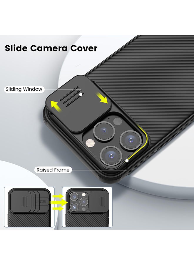 Nillkin Camshield Pro Magnetic Case for iPhone15 Pro Max Black - Image 4