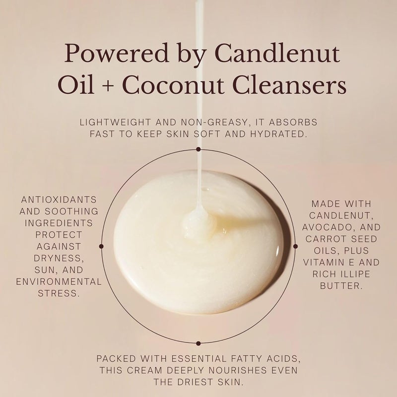 JUARA Candlenut Hydrating Shower Gel - Sulfate-Free Body Wash for All Skin Types - Image 2