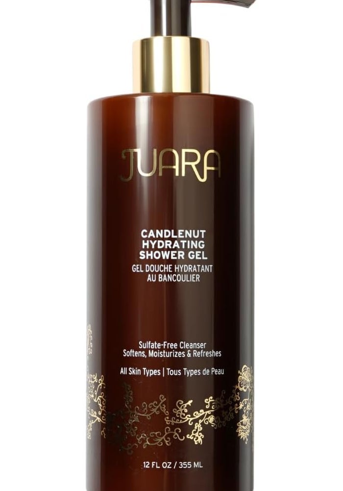 JUARA Candlenut Hydrating Shower Gel - Sulfate-Free Body Wash for All Skin Types - Image 1