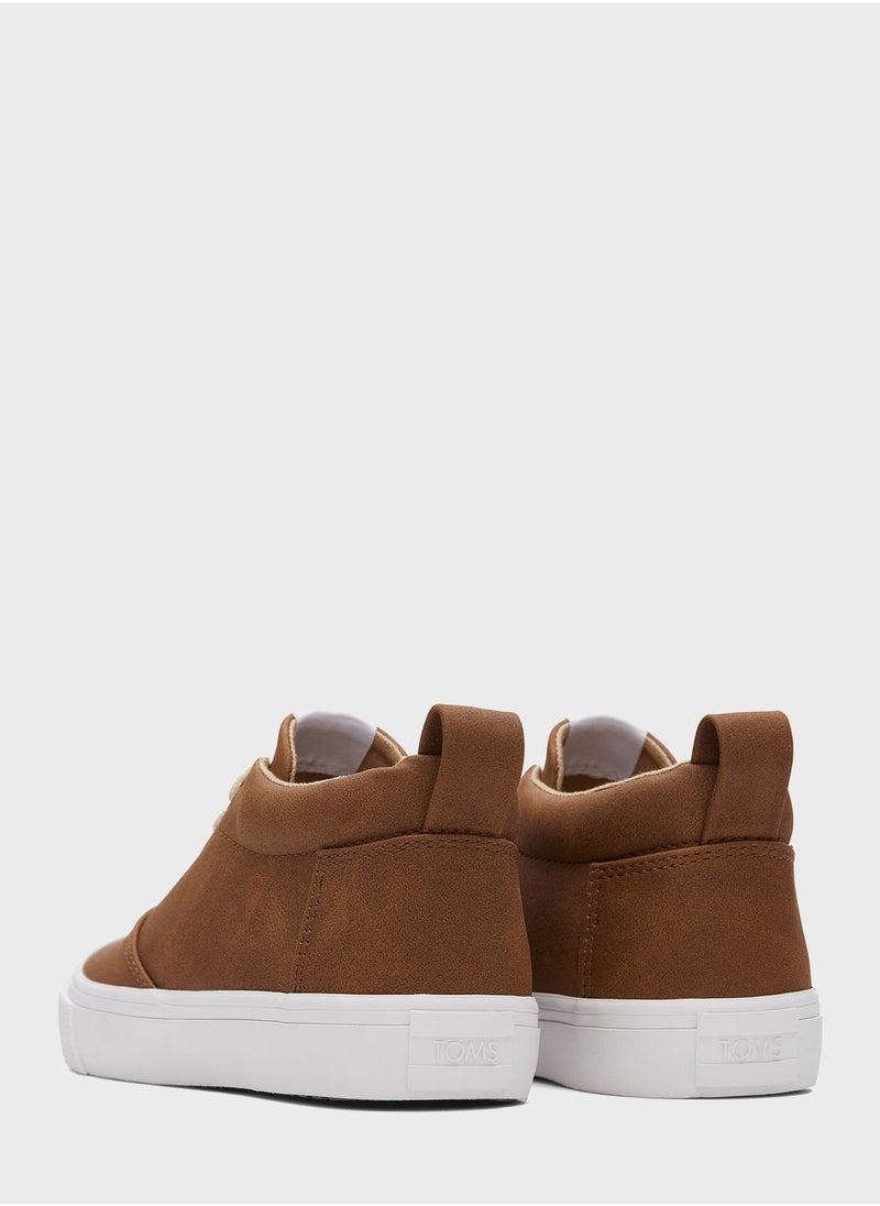 TOMS - Youth Lace Up Low Top Sneakers - Image 1