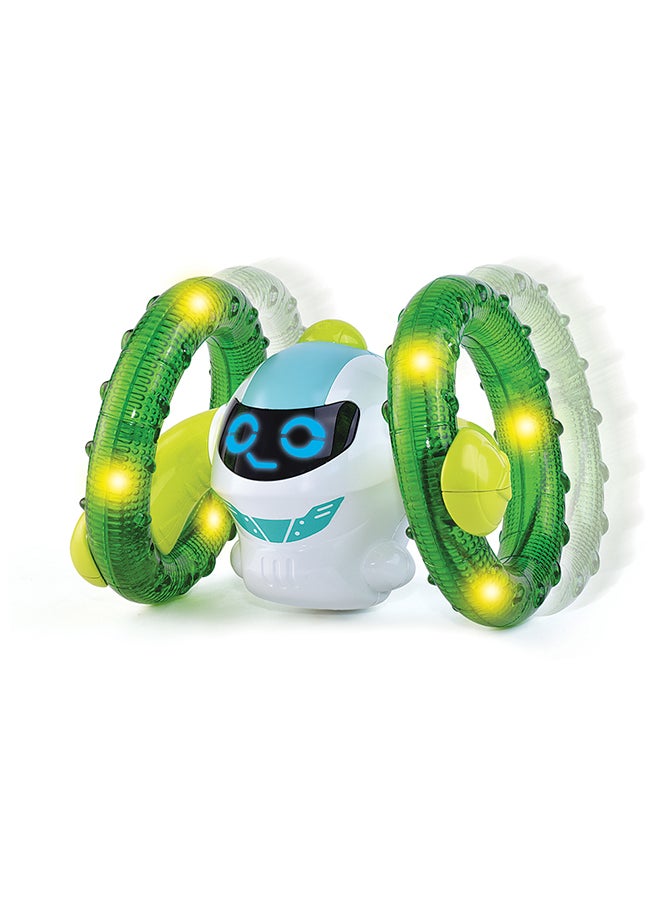 Happy Kids Little Learners Roll 'n Glow Robot - Motorized Rolling Baby Toy  - Image 2