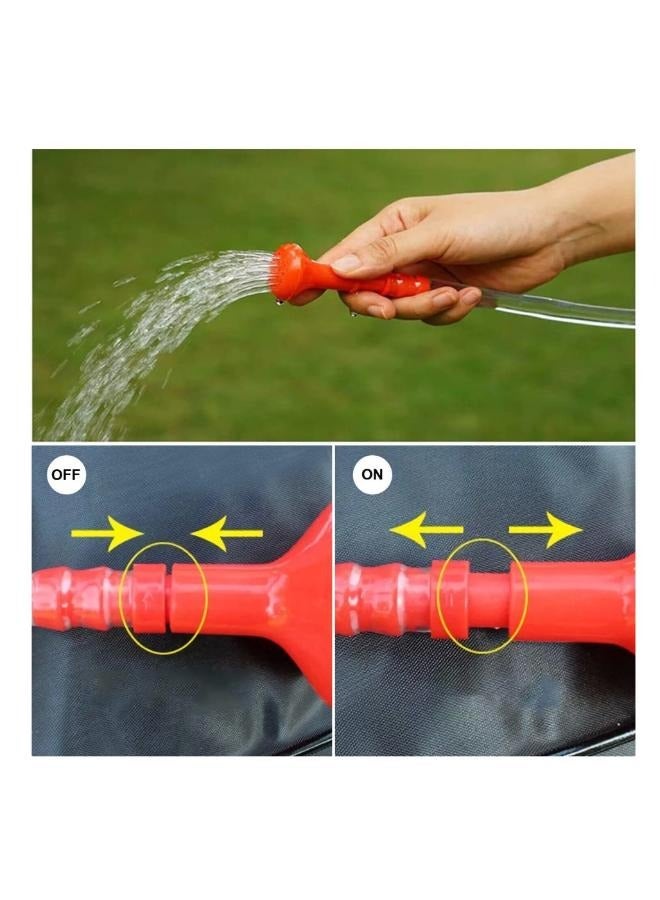 حقيبة دش للتدفئة بالطاقة الشمسية سعة 40 لتر، حقيبة استحمام محمولة للتخييم مع خرطوم قابل للإزالة، رأس دش للسفر، حقيبة استحمام للتخييم والأنشطة الخارجية والمشي لمسافات طويلة والسباحة والشاطئ - Image 3