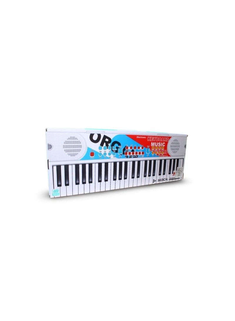 Prime Electronic Keyboard with Microphone & USB – 49 Keys – Model BX1687 - Image 2