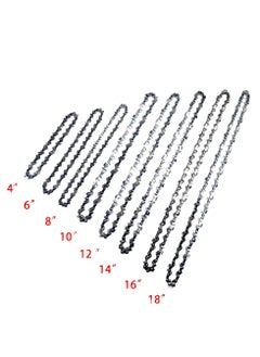 BONAI Mini 4 Inch Cordless Chainsaw Replacement Chain Black/Silver  - Image 5