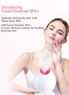 Facial Steamer Nano Ionic Hot Mist Face Steamer Home Sauna SPA Professional for Sinuse Warm Steamer Face Humidifier Atomizer for Women Men Unclogs Pores Spa Quality - pzsku/Z7C01AB08A1FE3384C194Z/45/_/1688437442/9eed2da1-3408-47c9-8fb2-684e90181792