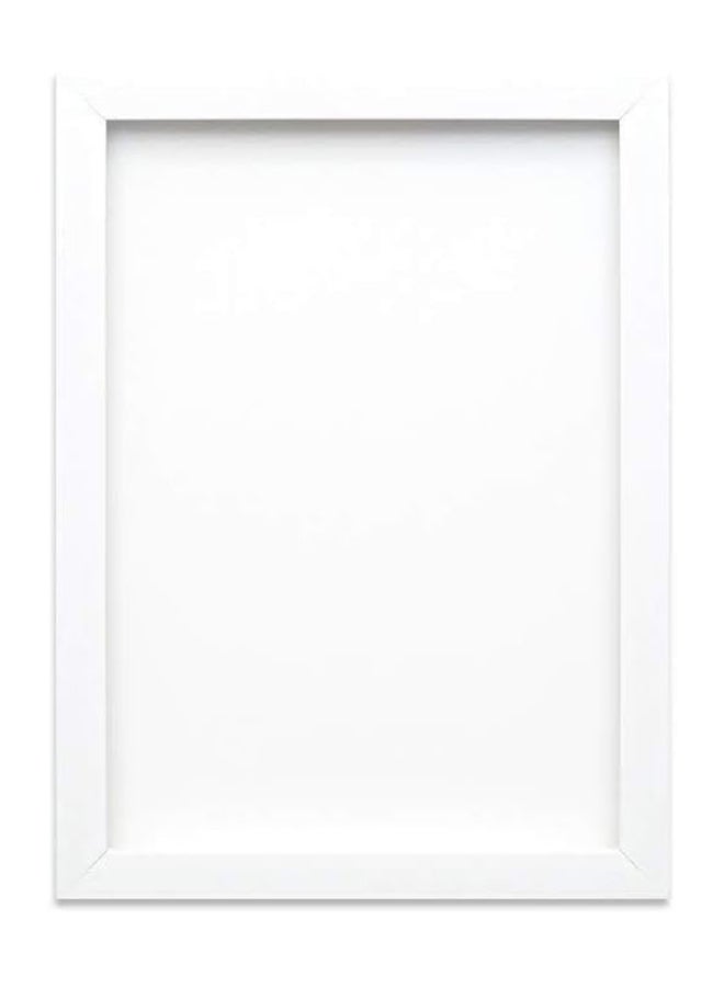 AKDC Memory Box Rainbow Range Picture/Photo/Poster Frame With Perspex Sheet - Moulding 19Mm Wide And 16Mm Deep - (21.0 X 29.7Cm) White A4 - Image 1