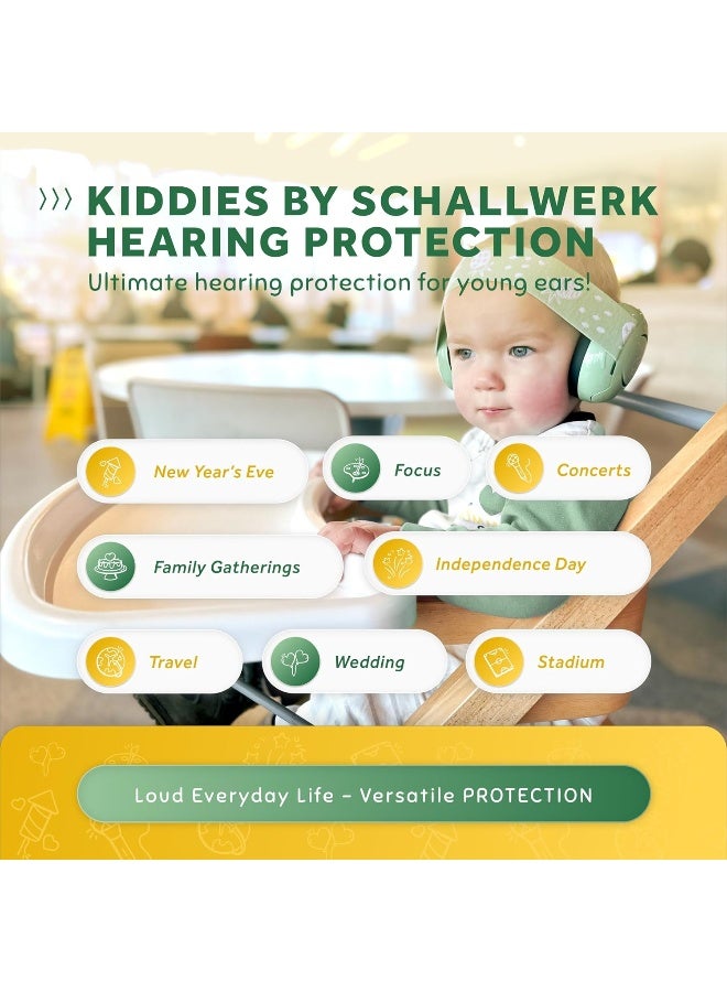 Schallwerk Â® Mini+ Baby Ear Muffs â€“ Infant Noise Cancelling Headphones, Toddler Ear Protection, Baby Headphones for Noise - Image 2