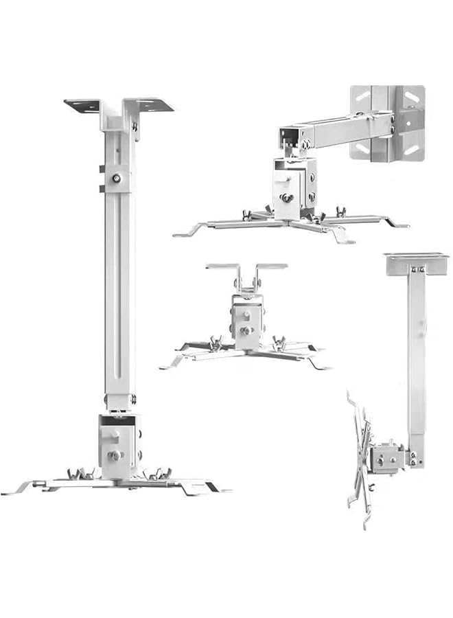 erorex Universal Lcd Dlp Adjustable Projector Ceiling Mount Bracket Compatible With Epson Benq Optoma Projectors And Other Brands Projectors  - Image 1
