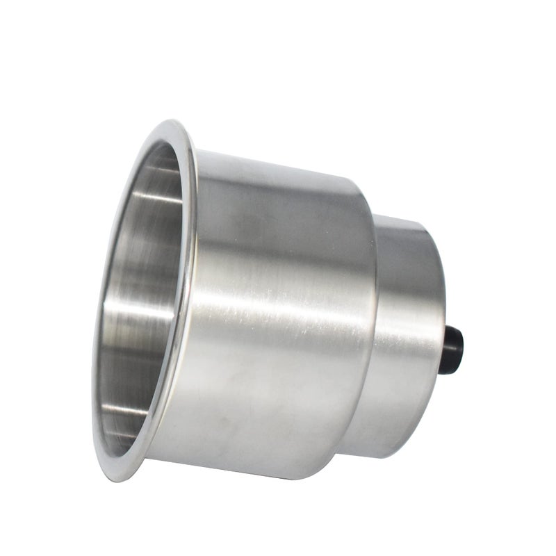 Yuanhe 2pcs Stainless Steel Cup Drink Holder with Drain for Marine Boat RV Camper - Image 4