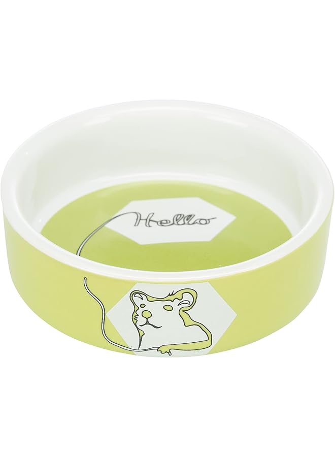 Trixie Bowl Hello Comic Rabbit Ceramic 240 Ml Ø 11 Cm