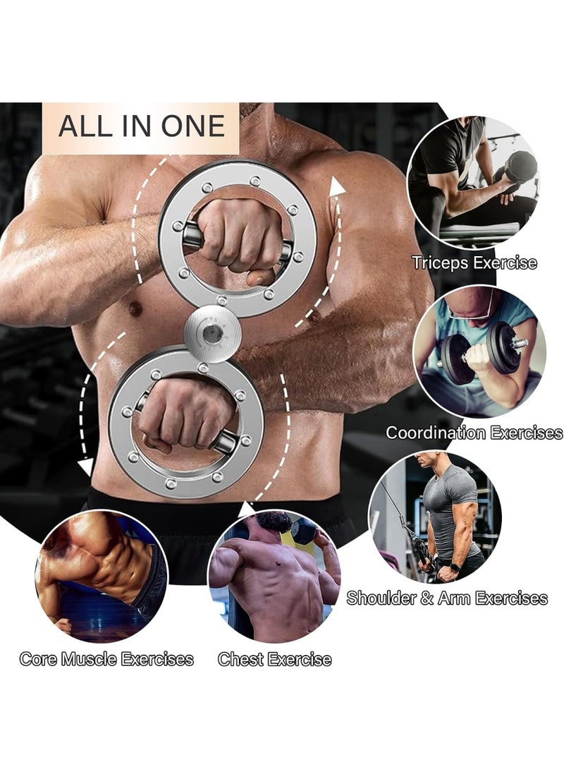 Bukela Burn Machine, Spinnings Rotator Burn Machine 8 To 15 Pounds Adjustable Drag Spinnings Burns Rotator Machines Trainer 360 Degree Rotating Grips For Wrist Forearm Upper Arm Shoulder Workouts - Image 4