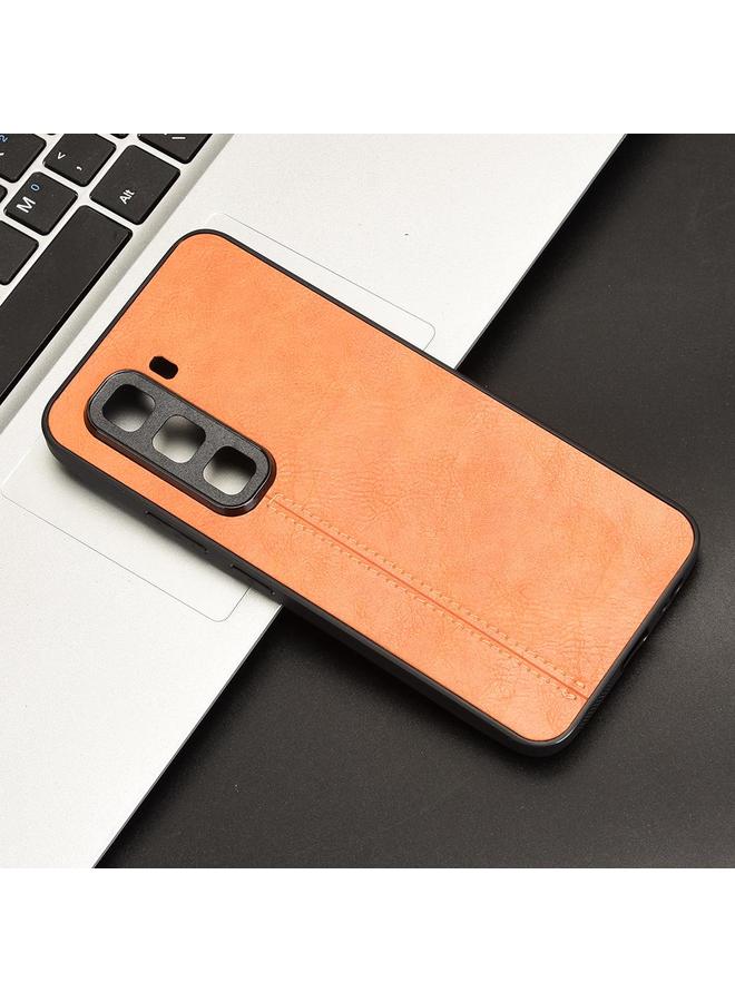 اس-توب جراب لهاتف Infinix Hot 50 Pro 4G غطاء خلفي بخياطة بنمط بقرة - Image 2