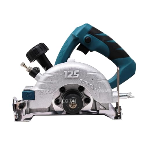 PROGEN 9125HGS Heavy Duty AC Powered Marble/Wood/Tile/Granite Cutter | 5-Inch, 1750W, 13500RPM - Image 1