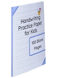 Handwriting Practice Paper for Kids: 100 Blank Pages of Kindergarten Writing Paper with Wide Lines  - Image 3