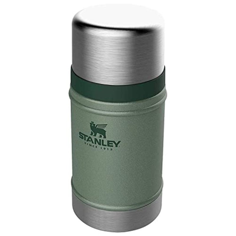 طراز Vacuum Food Jar 0.70 L Hammertone Green For Home Office Travel Stainless Steel Insulated 3 PCS Set - Image 4