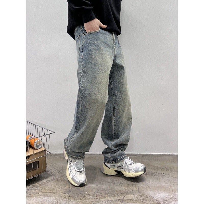 Unisex Casual Daily Denim Jeans - Image 3