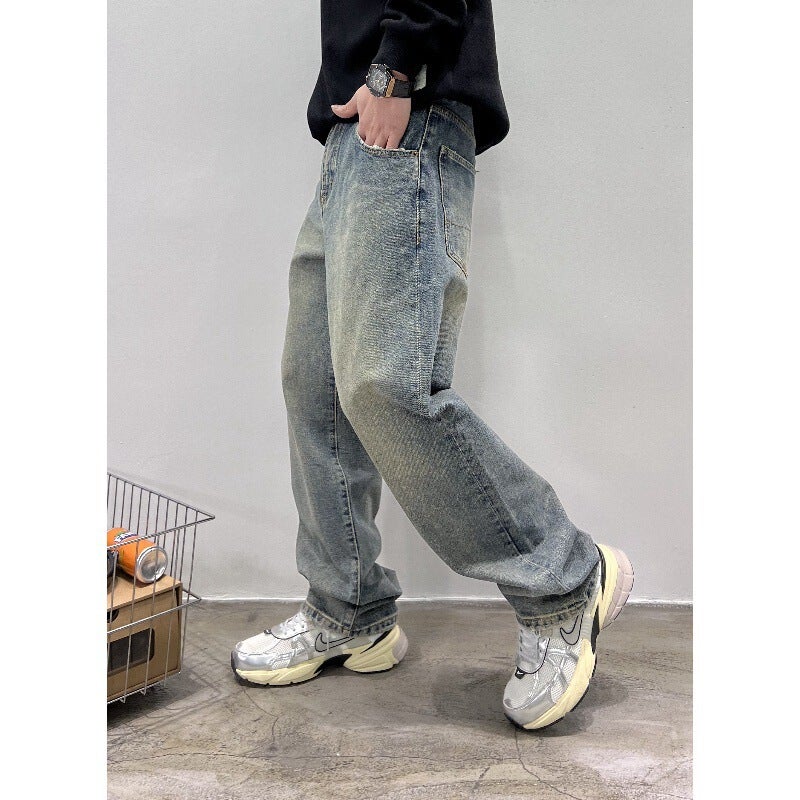 Unisex Casual Daily Denim Jeans - Image 5
