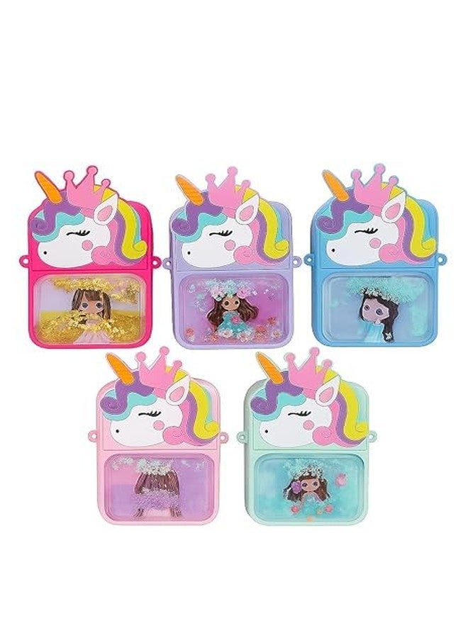 LARYNX Sparkling unicorn sling bag for girls/kids sling purse/silicon mini cute cross body bag/Mini Handbag with Adjustable Strap, Kids Fashion Accessory (1 Pcs, Multicolor) - Image 3