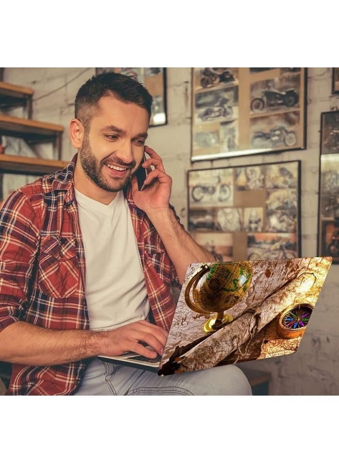 Emoda Home Trove Full Laptop Skin Bubble,Free HD Quality Sticker for Laptops Upto 15.6" Compatible with Apple/Dell/HP/Lenovo/Acer/Asus/Sony (Dustproof, Waterproof, Scratchproof, Reusable) - Image 3