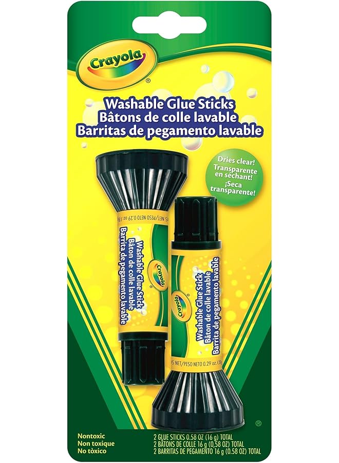كرايولا 2 عصا غراء قابلة للغسل - Image 1