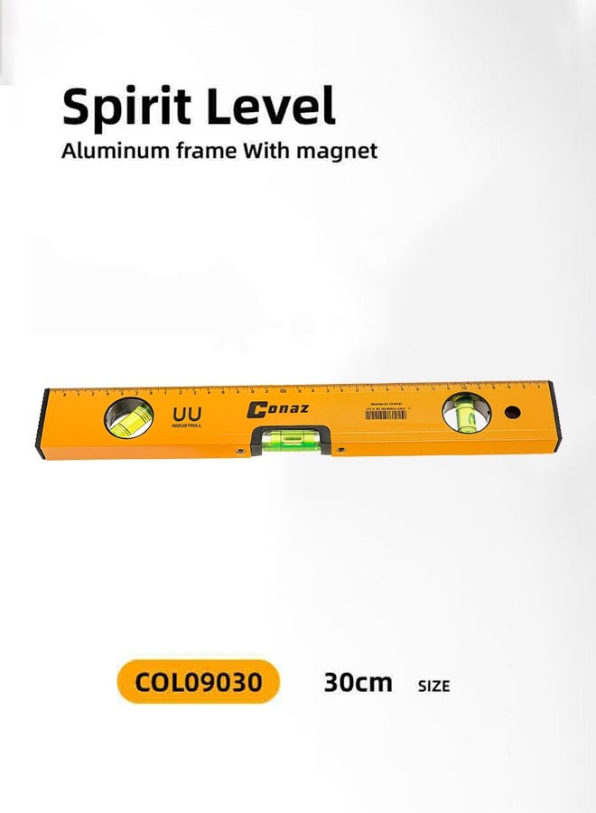 Conan Magnetic Spirit Level – Aluminum Frame – High Precision – 30cm / 40cm / 50cm / 60cm - Image 5