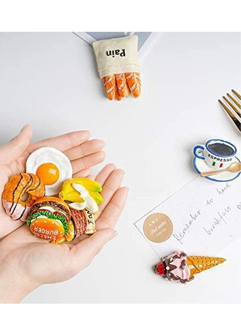 Captaintech Refrigerator Magnets for Fridge Magnets, Cute Magnets Kitchen Decoration Kitchenware, Perfect for Refrigerators, Whiteboards, Maps and Other Magnetic Items (5PCS) - Image 5